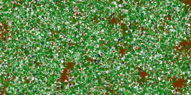 Açık yeşil vektör güzel kar taneleri çiçekli arka plan. Dekoratif Noel tarzında renkli kar unsurları. Yeni yıl reklamı, kitapçık deseni.