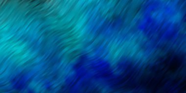 Bükülmüş çizgilerle hafif BLUE vektör arkaplanı.