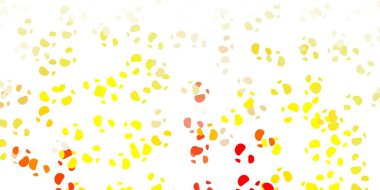 Karmaşık şekilli hafif turuncu vektör arkaplanı. Basit gradyan şekilli renkli bir çizim. İşiniz için akıllı tasarım.