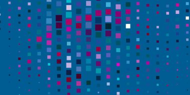 Koyu mavi, kırmızı vektör düzeni çizgiler, dikdörtgenler.