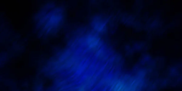 Dark Blue Vector Background Wry Lines — Stock Vector