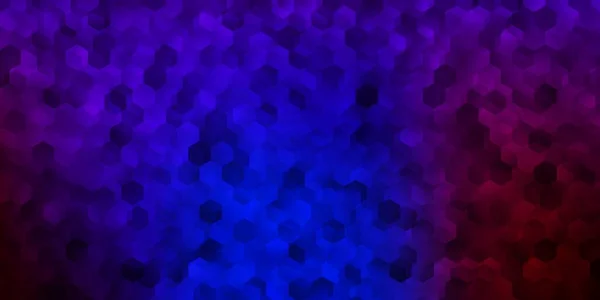 Темно Синій Червоний Векторний Шаблон Абстрактними Формами Барвисті Абстрактні Форми — стоковий вектор