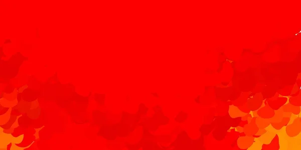 Ciemnozielone Czerwone Tło Wektora Przypadkowymi Formami Kolorowe Abstrakcyjne Formy Gradientem — Wektor stockowy