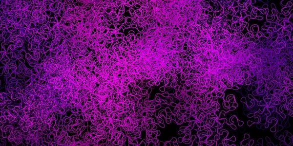Texture Vectorielle Violet Foncé Avec Des Courbes Illustration Dans Style — Image vectorielle