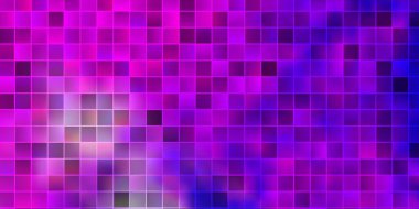 Açık pembe, dikdörtgenli mavi vektör arkaplan. Gradyan dikdörtgenleri ve kareleri olan renkli çizimler. Cep telefonları için şablon.