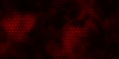 Daireli koyu kırmızı vektör şablonu.