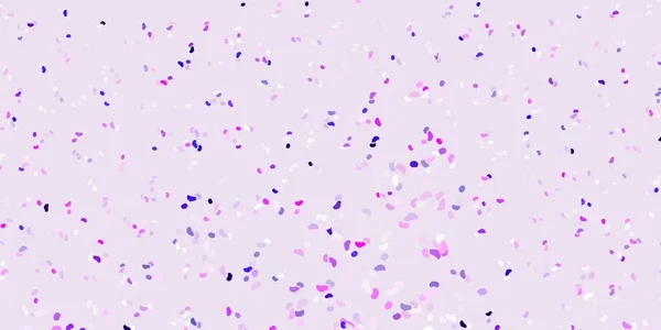 Світло Фіолетовий Рожевий Векторний Шаблон Абстрактними Формами Барвисті Ілюстрації Простими — стоковий вектор