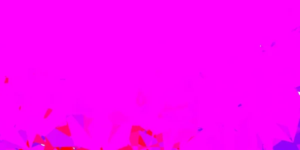 Шаблон Темно Красного Векторного Треугольника Красочная Абстрактная Иллюстрация Градиентными Треугольниками — стоковый вектор