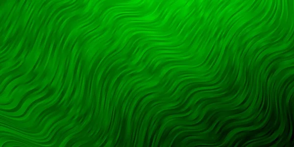 Light Green Vector Texture Curves — Stock Vector