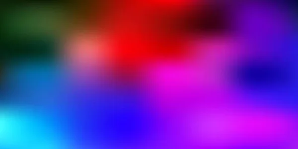 Padrão Borrão Vetorial Multicolor Escuro Blur Ilustração Colorida Novo Estilo —  Vetores de Stock