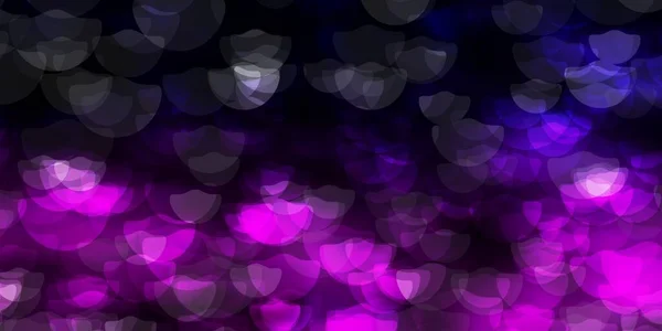 Темно Розовая Синяя Векторная Текстура Дисками Иллюстрация Набором Ярких Красочных — стоковый вектор