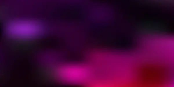 Viola Scuro Rosa Modello Vettoriale Offuscata Illustrazione Astratta Colorata Con — Vettoriale Stock