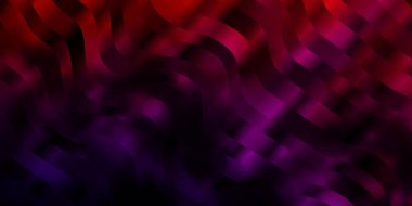 Koyu pembe, dairesel yay ile kırmızı vektör arkaplanı.