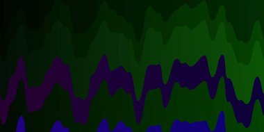 Wry çizgileri ile koyu çokrenkli vektör şablonu.