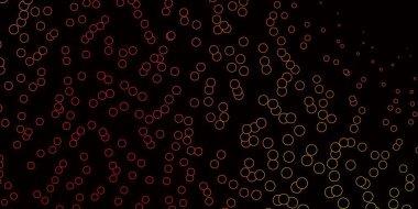 Küreli koyu renk vektör deseni.