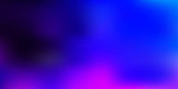 Dark Pink Blue Vector Blurred Texture Shining Colorful Blur Illustration — 图库矢量图片