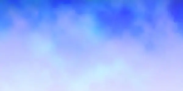 Φως Μπλε Διάνυσμα Φόντο Σύννεφα — Διανυσματικό Αρχείο