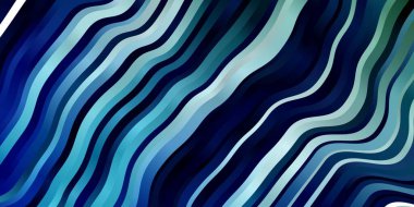 Açık Mavi, satırlı yeşil vektör arkaplanı.