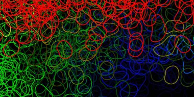 Memphis şekilli koyu renkli vektör dokusu. Basit gradyan şekilli renkli bir çizim. Cep telefonları için arka plan.