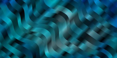 Bükülmüş çizgilerle hafif BLUE vektör arkaplanı.