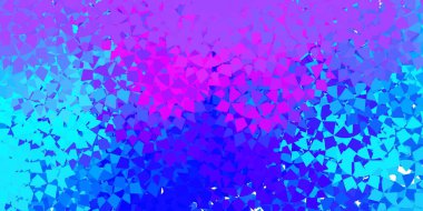 Açık mavi, üçgenli kırmızı vektör arkaplan. Soyut tarzda, üçgen ve çizgilerle basit bir tasarım. İniş sayfaları.