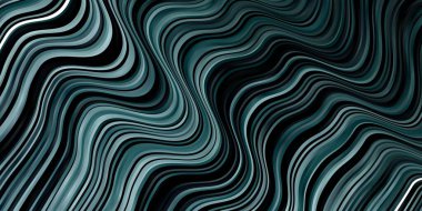 Eğrili koyu mavi vektör arkaplanı.