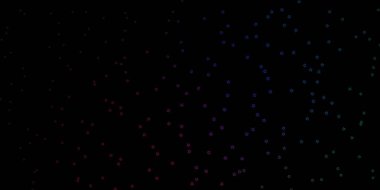 Renkli yıldızlı çok renkli vektör arkaplanı.