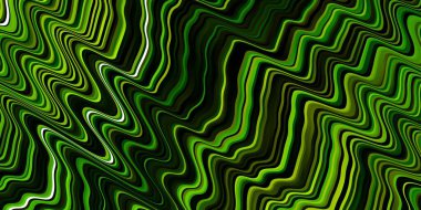 Açık Yeşil, dairesel yay ile sarı vektör dokusu.