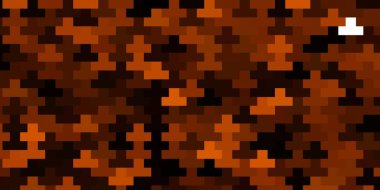 Dikdörtgenli koyu turuncu vektör arkaplanı.