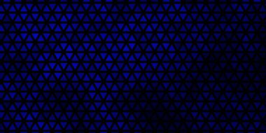 Koyu mavi vektör arkaplanı çizgiler, üçgenler. Renkli üçgenli modern soyut illüstrasyon. İniş sayfaları için şablon.