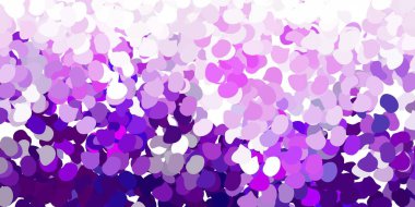 Kaotik şekilli açık mor vektör arkaplanı. Basit gradyan şekilli renkli bir çizim. Duvar kağıdı seti için zarif tasarım.