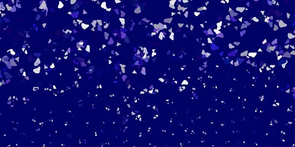 Світло Фіолетова Векторна Текстура Фіолетовими Фігурами Ілюстрація Різнокольоровими Формами Абстрактному — стоковий вектор