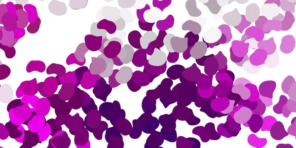 Memphis şekilli açık pembe vektör dokusu. Gradyan rastgele formlarla modern soyut illüstrasyon. Reklamlarınız için modern tasarım.