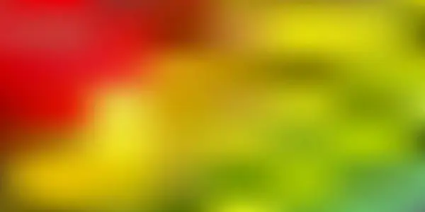 Light Green Red Vector Blurred Texture Blur Colorful Illustration Brand — Stok Vektör