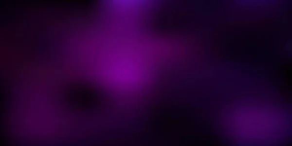 Modèle Flou Dégradé Vectoriel Violet Foncé Illustration Floue Colorée Brillante — Image vectorielle