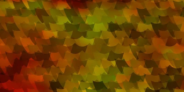 Light Orange Διανυσματικό Μοτίβο Τετράγωνο Στυλ Ορθογώνια Πολύχρωμη Κλίση Αφηρημένο — Διανυσματικό Αρχείο