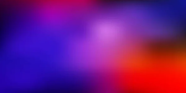 Dark Blue Red Vector Abstract Blur Background Abstract Colorful Illustration — Vetor de Stock