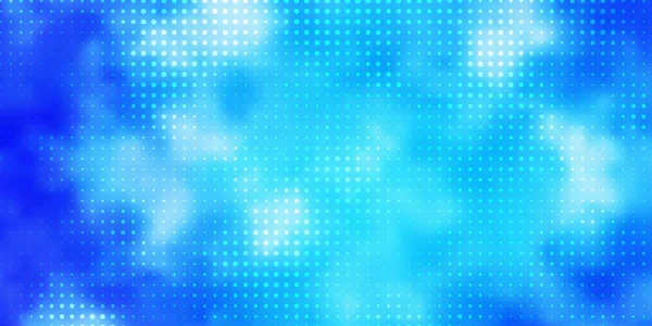 Light Blue Vector Background Spots — Stock Vector