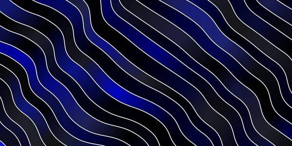 Textura Vectorial Azul Oscuro Con Curvas — Archivo Imágenes Vectoriales