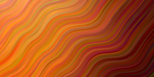 Modèle Vectoriel Orange Clair Avec Lignes — Image vectorielle