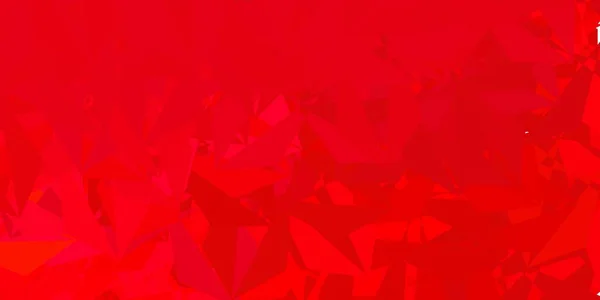 Dunkelviolettes Rosafarbenes Vektorpolygonalmuster Dekorative Bunte Illustration Mit Abstrakten Dreiecken Ihr — Stockvektor
