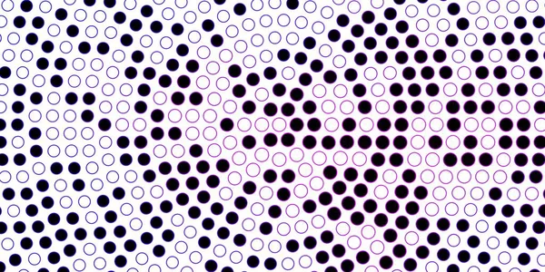 Dunkelblauer Roter Vektorhintergrund Mit Kreisen — Stockvektor