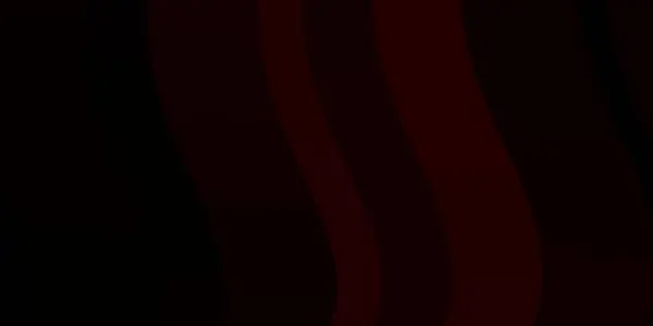 Mise Page Vectorielle Rouge Foncé Avec Courbes — Image vectorielle