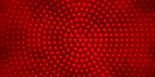 Темно Красный Векторный Рисунок Абстрактными Звездами — стоковый вектор
