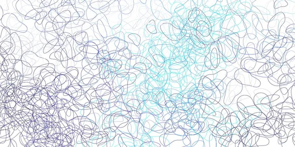 Fond Vectoriel Bleu Clair Aux Formes Chaotiques Illustration Abstraite Moderne — Image vectorielle
