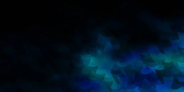 Темний Blue Векторний Шаблон Прямокутниками Ілюстрація Набором Градієнтних Прямокутників Візерунок — стоковий вектор