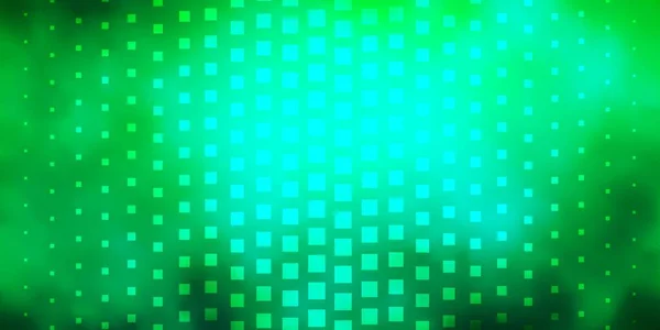 Světle Zelená Vektorová Textura Pravoúhlém Stylu — Stockový vektor