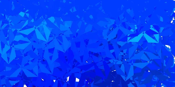 Dunkelrosa Blauer Vektor Geometrische Polygonale Tapete Moderne Abstrakte Illustration Mit — Stockvektor