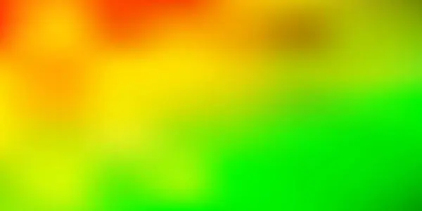 Light Green Yellow Vector Gradient Blur Texture Blur Colorful Illustration — Stock Vector