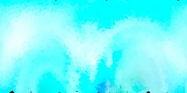 Sfondo Poligonale Vettoriale Azzurro Illustrazione Astratta Colorata Con Triangoli Gradienti — Vettoriale Stock